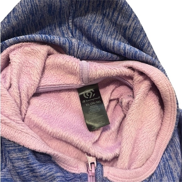 Champion Kids Set in Blue with Pink Accents - Picture 8 of 8